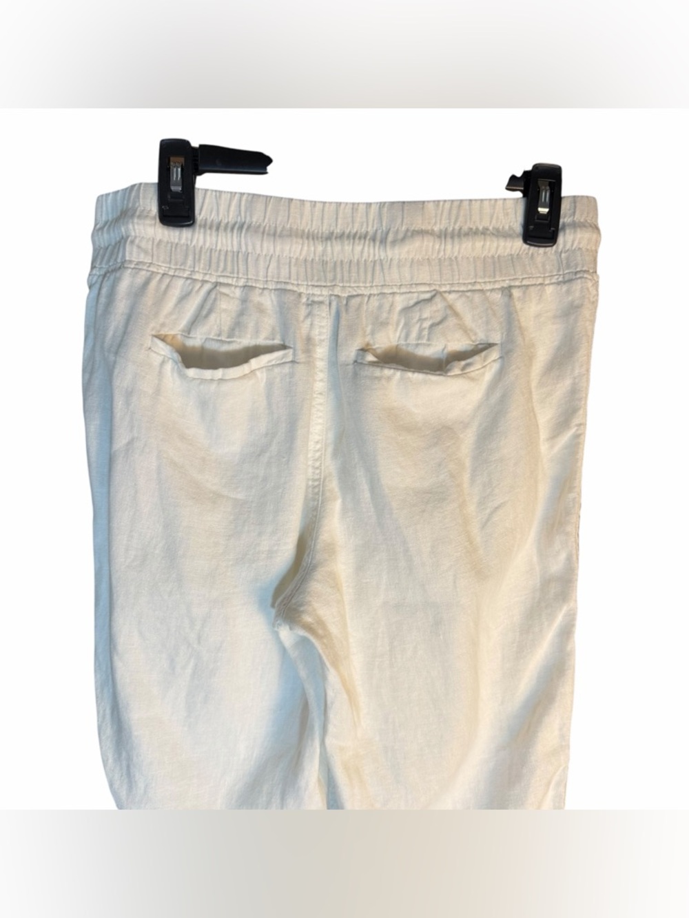 Athleta CABO Linen Jogger Bottoms Pants - Picture 7 of 11
